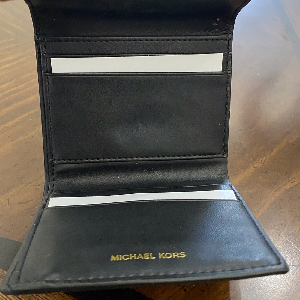 NEW MICHAEL KORS MOTT BROWN MULTI MD SLIM ENV TRIFOLD 20 pieces - Picture 6 of 9